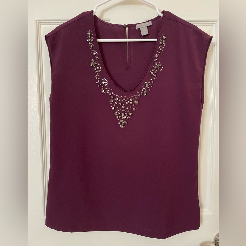 Saint Tropez West Purple Blouse - Medium